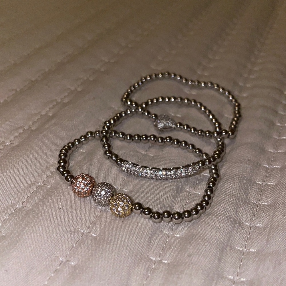 Stackable bracelets